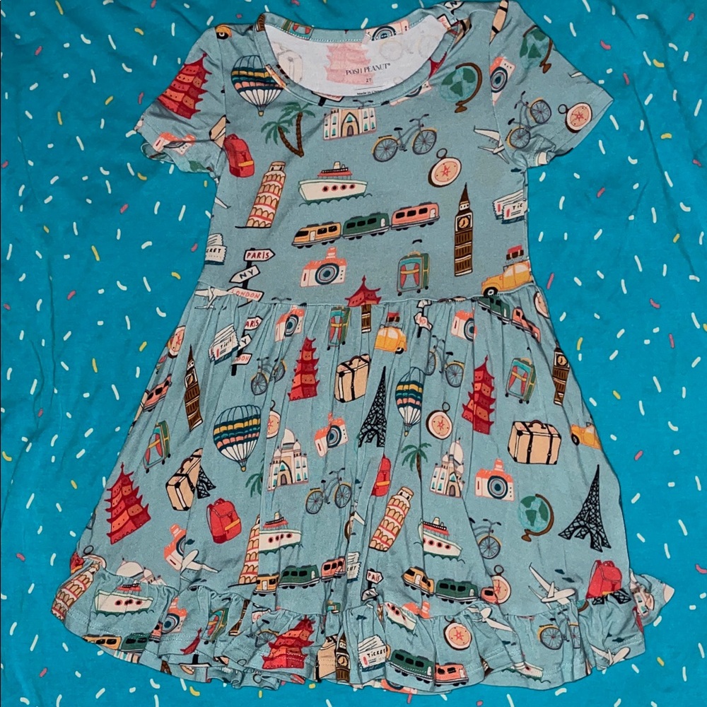 Posh Peanut Around the World twirl 2T